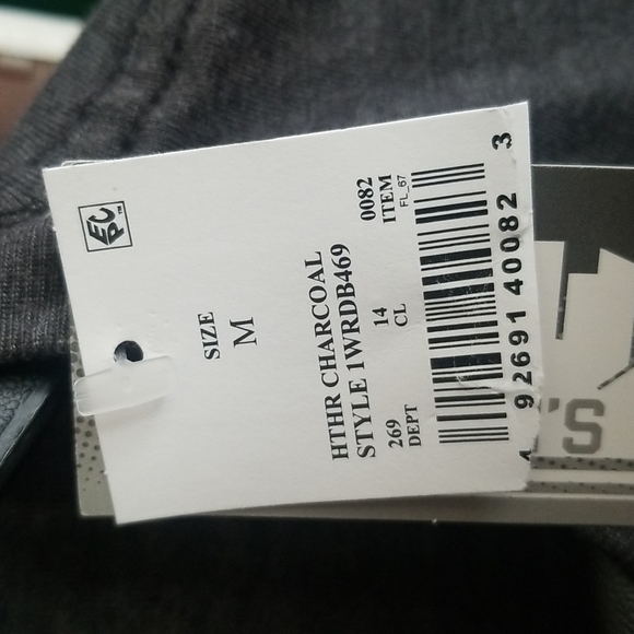 "Biscuits Gravy Repeat" dark gray charcoal tshirt size M - Picture 3 of 5